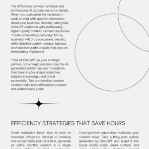 chatgpt marketing playbook for professionals + bonus video series & prompt library - Daisy Guti chatgpt marketing playbook for professionals + bonus video series & prompt library