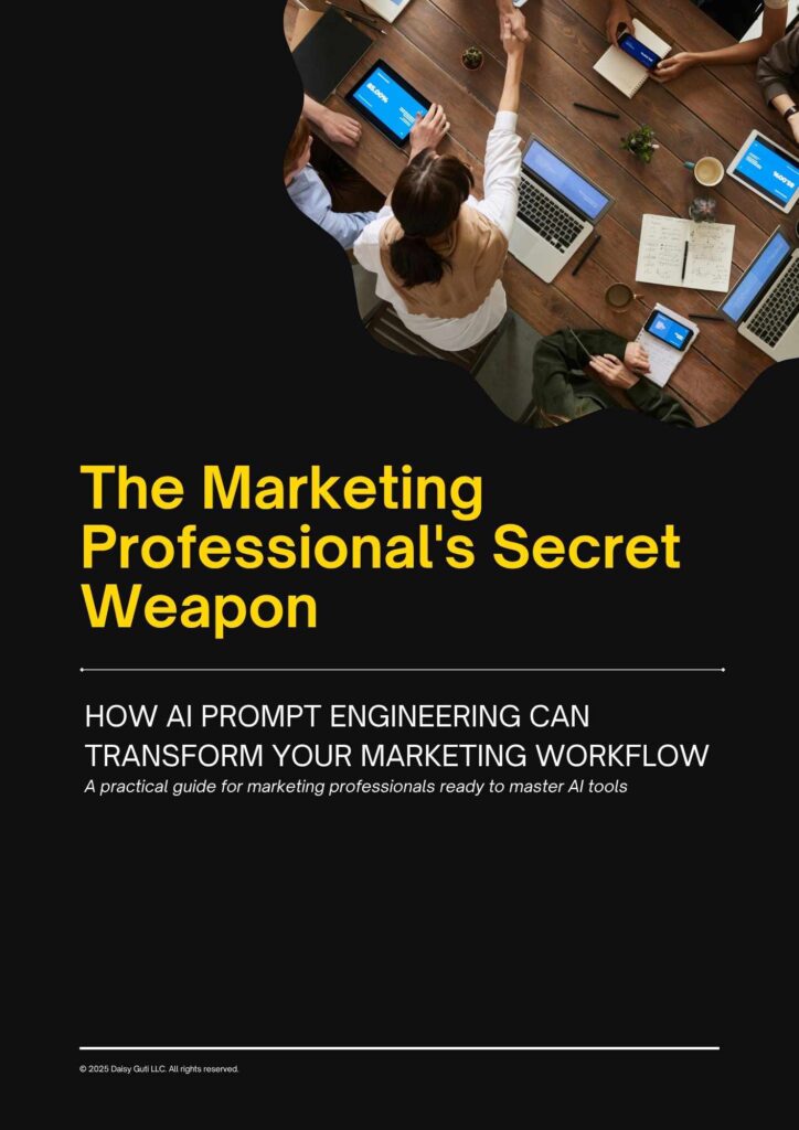 The Marketing Professional's Secret Weapon - Daisy Guti The Marketing Professional's Secret Weapon