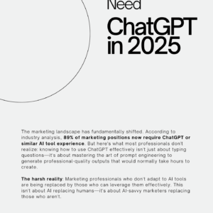 chatgpt marketing playbook for professionals + bonus video series & prompt library - Daisy Guti chatgpt marketing playbook for professionals + bonus video series & prompt library